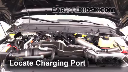 2014 Ford F-350 Super Duty King Ranch 6.7L V8 Turbo Diesel Climatisation Ajouter du réfrigérant